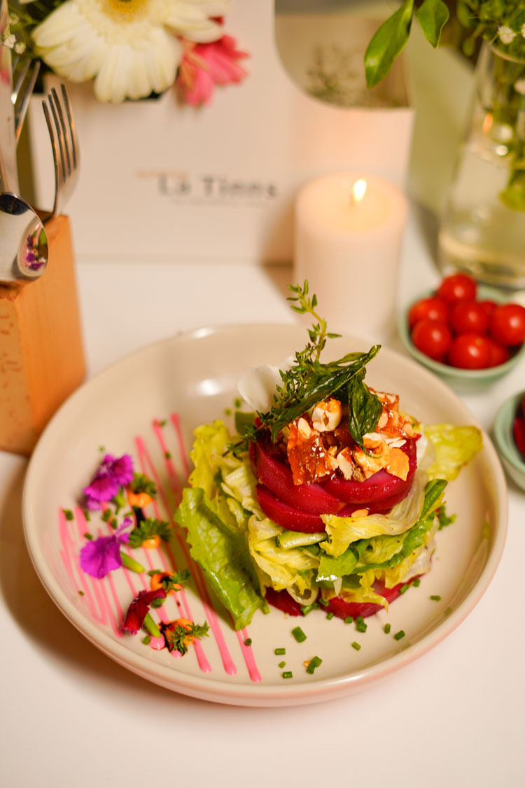 Crimson Pear Salad
